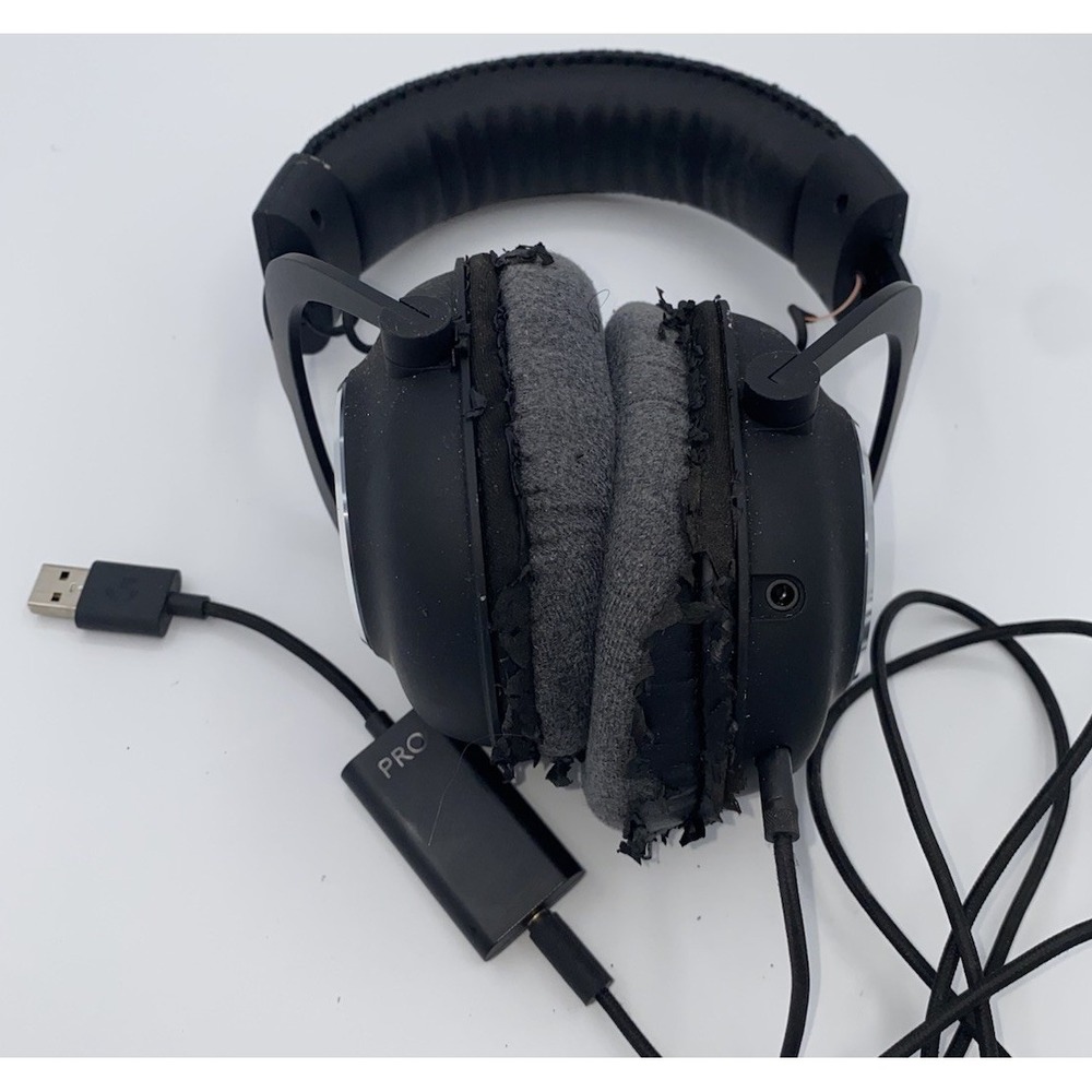 Logitech G Pro‎ X Gaming Wired Headset Over Ear Headphones - No Mic Included